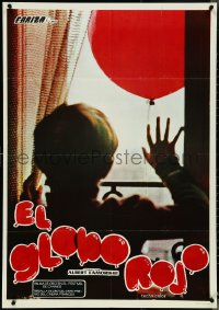 4w0669 RED BALLOON Spanish R1979 classic Albert Lamorisse, Le Ballon Rouge, ultra rare!