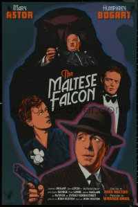 4w0063 MALTESE FALCON signed #36/85 24x36 art print 2018 by Jack Durieux, regular!