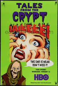4w0554 TALES FROM THE CRYPT tv poster 1995 cool comic cover & image of Crypt Keeper, season 6!