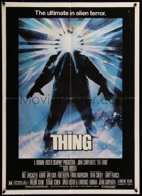 4w0244 THING 20x28 Lebanese poster 1982 John Carpenter classic sci-fi horror, art by Drew Struzan!