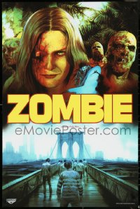 4w0084 ZOMBIE #16/100 24x36 art print 2022 Lucio Fulci, awesome gory art by Robert Sammelin!