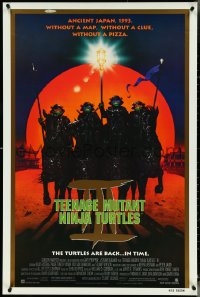 4w1007 TEENAGE MUTANT NINJA TURTLES III 1sh 1993 Turtles are back in time, feudal Japan!