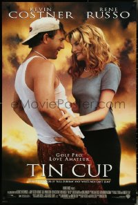 4w1015 TIN CUP DS 1sh 1996 music by Jimmie Vaughan, Mickey Jones, Patty Loveless & more!