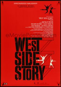 4w0508 WEST SIDE STORY 28x39 Dutch video poster R2012 Academy Award winning musical, different art!