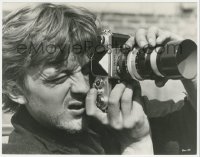 4y1147 BLOW-UP 8x10.25 still 1967 super c/u of David Hemmings taking pictures with Nikon camera!