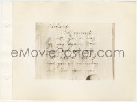 4y0274 CASABLANCA 8x11 key book still 1942 c/u of the rain-soaked letter Bergman sends to Bogart!