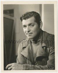 4y1157 CLARK GABLE 8x10.25 still 1936 head & shoulders studio portrait of the MGM leading man!