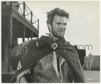 4y1176 FISTFUL OF DOLLARS 8.25x10 still 1967 best c/u of Clint Eastwood wearing sirape, Sergio Leone