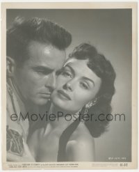 4y1180 FROM HERE TO ETERNITY 8.25x10 still 1953 best close up of Montgomery Clift & Donna Reed!