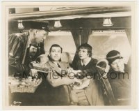 4y1207 IT HAPPENED ONE NIGHT 8x10 still 1934 close up of Clark Gable & Claudette Colbert on bus!