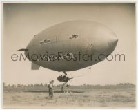 4y1212 JUST OUT OF COLLEGE 8x10 still 1920 Goodyear Pony blimp advertising Bingo Pickles, lost film!