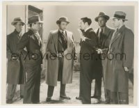 4y1219 LITTLE CAESAR 7.75x10.25 still 1930 gangster Edward G. Robinson confronts George E. Stone