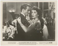 4y1246 PLACE IN THE SUN 8x10.25 still 1951 Montgomery Clift dancing with shocked Elizabeth Taylor!