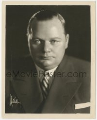 4y1260 ROSCOE FATTY ARBUCKLE deluxe 8x10 still 1920s wonderful head & shoulders portrait by Mitchell!