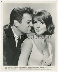 4y1266 SEX & THE SINGLE GIRL 8x10.25 still 1965 great c/u of Tony Curtis & sexiest Natalie Wood!