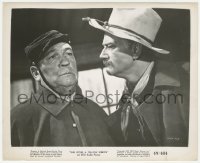 4y1269 SHE WORE A YELLOW RIBBON 8.25x10 still 1949 c/u of John Wayne glaring at Victor McLaglen!