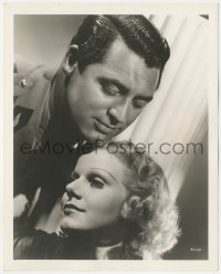 4y1288 SUZY deluxe 8x10 still 1936 best portrait of beautiful Jean Harlow & Cary Grant by Ted Allen!