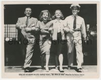 4y1294 THEY DRIVE BY NIGHT candid 8x10.25 still 1940 George Raft, Humphrey Bogart, Sheridan, Lupino