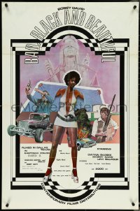 4y0703 BAD, BLACK & BEAUTIFUL 25x38 1sh 1973 Gwynn Barbee, Sammy Sams, sexy artwork!