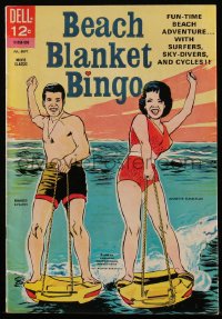 4y0284 BEACH BLANKET BINGO #509 comic book Jul-Sep 1965 art of Frankie Avalon & Annette Funicello!