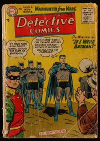 4y0155 DETECTIVE COMICS #225 comic book November 1955 If I Were Batman, first Manhunter From Mars!