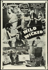 4y0806 FLESH MERCHANT 1sh 1956 wayward girls bought, sold, and traded, The Wild & Wicked!