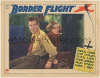 4y0534 BORDER FLIGHT LC 1936 1st Frances Farmer, tied to chair with pilot John Howard, ultra rare!