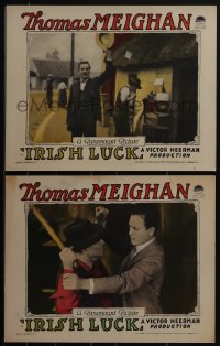 4y0667 IRISH LUCK 2 LCs 1925 New York cop Thomas Meighan meets his royal double in Ireland!