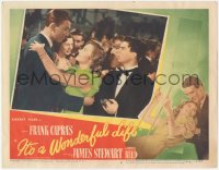 4y0210 IT'S A WONDERFUL LIFE LC #6 1946 James Stewart cuts in on Alfalfa dancing with Donna Reed!