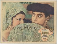 4y0560 KID FROM SPAIN LC 1932 c/u of Eddie Cantor & Ruth Hall behind fan, McCarey, ultra rare!