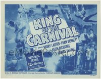 4y0475 KING OF THE CARNIVAL TC 1955 Republic serial in 12 chapters, cool circus acts montage!