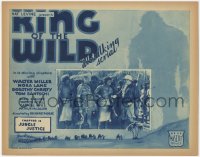 4y0479 KING OF THE WILD chapter 12 TC 1931 cool Mascot all-talking serial, Jungle Justice!