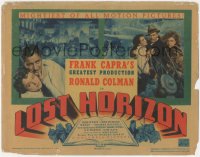 4y0508 LOST HORIZON TC 1937 Frank Capra's mightiest of all motion pictures starring Ronald Colman!