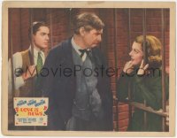 4y0565 LOVE IS NEWS LC 1937 Tyrone Power watches Loretta Young try to get them out of jail!