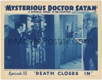 4y0571 MYSTERIOUS DOCTOR SATAN chapter 11 LC 1940 masked hero uses mirror to aim gun at Ciannelli!