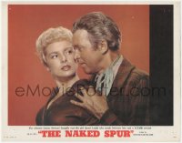 4y0572 NAKED SPUR photolobby 1953 c/u beautiful Janet Leigh melting bitter James Stewart's heart!