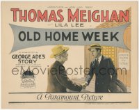 4y0510 OLD HOME WEEK TC 1925 Meighan pretends to be rich to impress his home town, ultra rare!