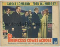 4y0575 PRINCESS COMES ACROSS LC 1936 Carole Lombard tells her story to Barbier, Auer & others, rare!