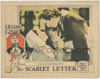 4y0583 SCARLET LETTER LC 1926 Lars Hanson saw the dawn of love in Lillian Gish's eyes, ultra rare!