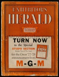 4y0093 EXHIBITORS HERALD exhibitor magazine May 21, 1927 with First National 1927-28 campaign book!