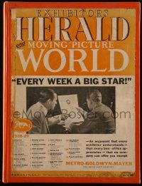 4y0094 EXHIBITORS HERALD hardcover exhibitor magazine May 26, 1928 Pathe 1928-29 campaign book, rare!