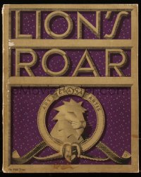 4y0096 LION'S ROAR vol 1 no 5 exhibitor magazine 1941 Kapralik cover art, Judy Garland, Mickey Rooney