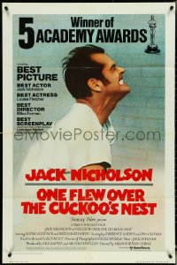 4y0985 ONE FLEW OVER THE CUCKOO'S NEST awards int'l 1sh 1975 Nicholson, Forman classic, ultra rare!