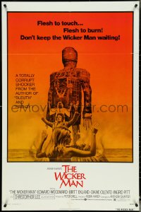 4y1115 WICKER MAN 1sh 1974 Christopher Lee, Britt Ekland, English cult horror classic!