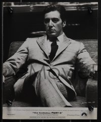 4y1397 GODFATHER PART II 4 8x10 stills 1974 Al Pacino, Robert De Niro, Coppola classic!