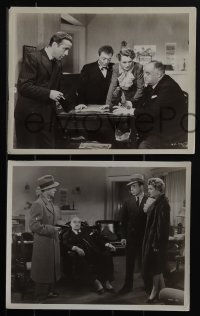 4y1376 MALTESE FALCON 7 8x10 stills 1941 Humphrey Bogart, Astor, Lorre, Greenstreet, one w/ the bird!