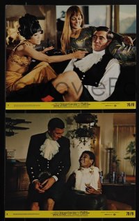 4y1369 ON HER MAJESTY'S SECRET SERVICE 8 8x10 mini LCs 1969 Lazenby's only James Bond, Savalas, Rigg!