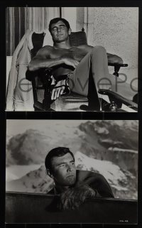 4y1370 ON HER MAJESTY'S SECRET SERVICE 8 from 7.5x9.75 to 8x10.25 stills 1969 Lazenby's only Bond!