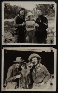 4y1371 ROUGH RIDERS 8 from 7.5x9.5 to 8x10 stills 1927 Beery, Farrell, Hopper as Roosevelt!