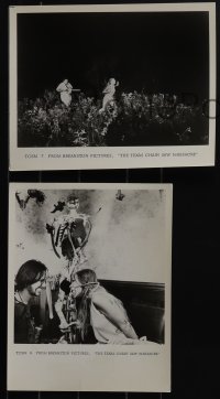 4y1419 TEXAS CHAINSAW MASSACRE 3 8x10 stills 1974 Hooper, Leatherface, Burns, Dugan transforming!